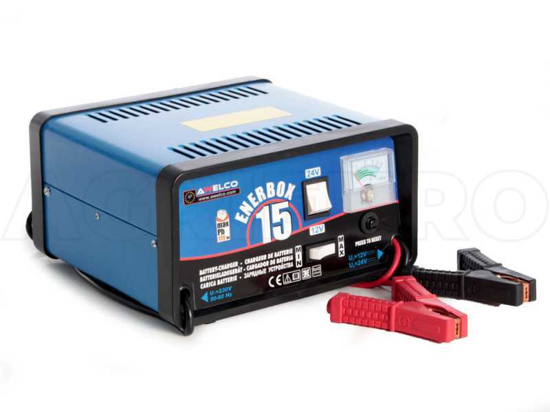 Awelco ENERBOX 15 - Caricabatterie auto - alimentazione monofase - batterie 12Volt e 24Volt