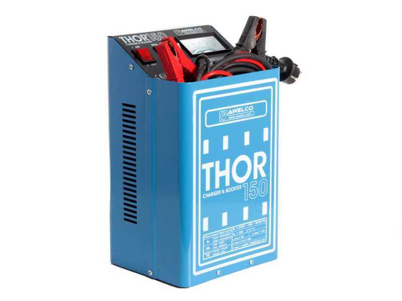 Awelco THOR 150 Booster - Caricabatterie - con avviatore - monofase - batterie 12V