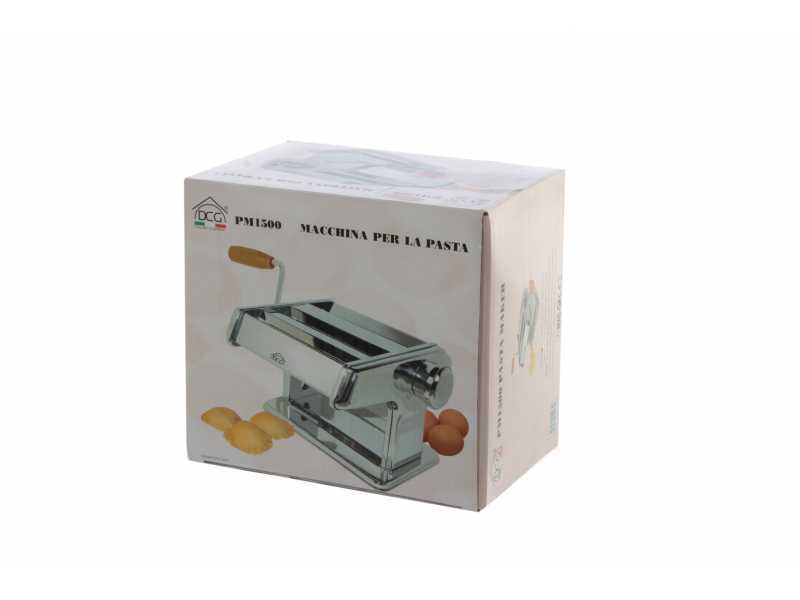 DCG Eltronic PM1500 - Macchina per la pasta manuale in INOX