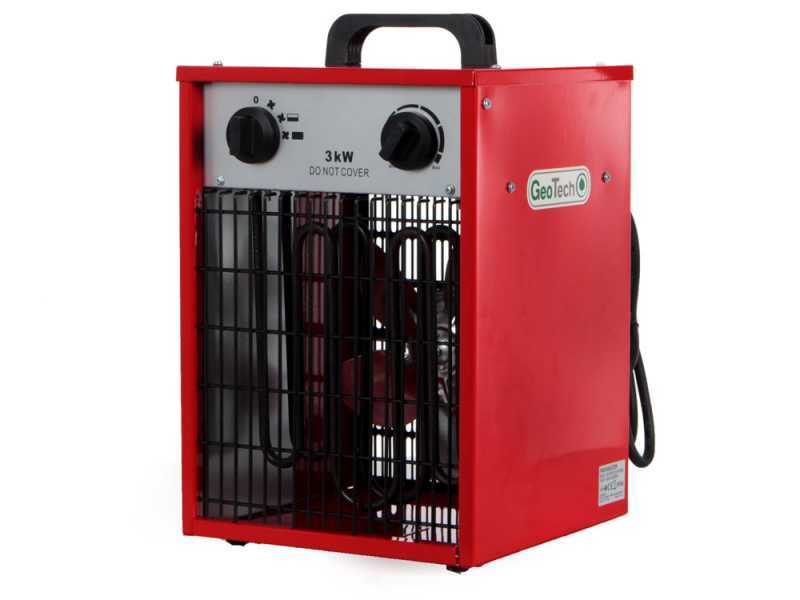 GeoTech EH 300 S - Generatore di aria calda elettrico con ventilatore - Monofase