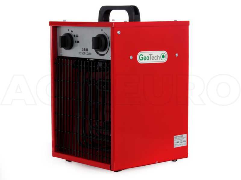 GeoTech EH 500 T - Generatore di aria calda elettrico con ventilatore - Trifase