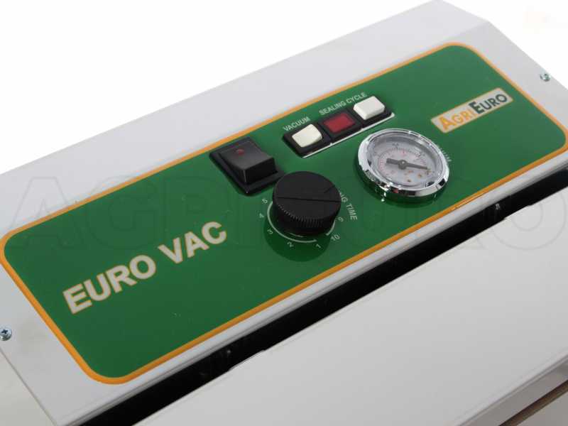 Macchina confezionatrice Euro VAC per sottovuoto manuale - Completamente in acciaio inox