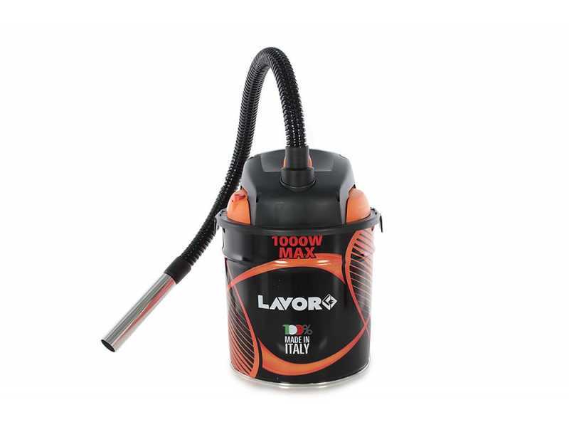 Lavor Ashley 901 - Aspiracenere a bidone con fusto 18 lt - motore elettrico 1000 W