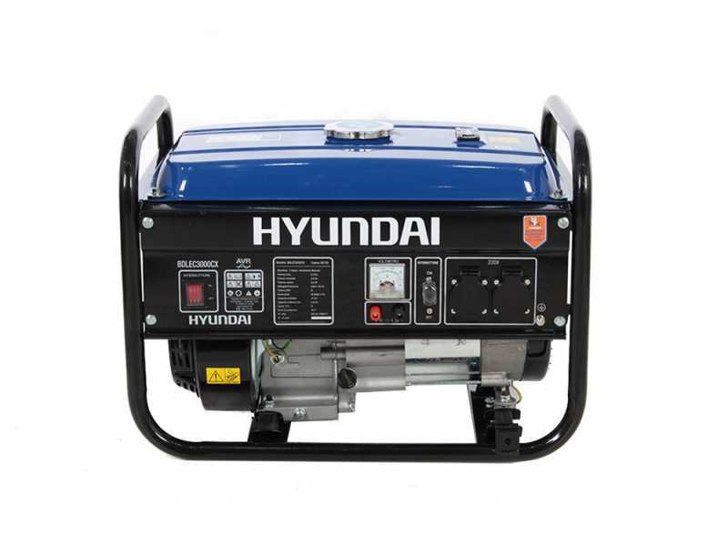 Generatore di corrente 2,5 kW monofase a benzina Hyundai PT3000