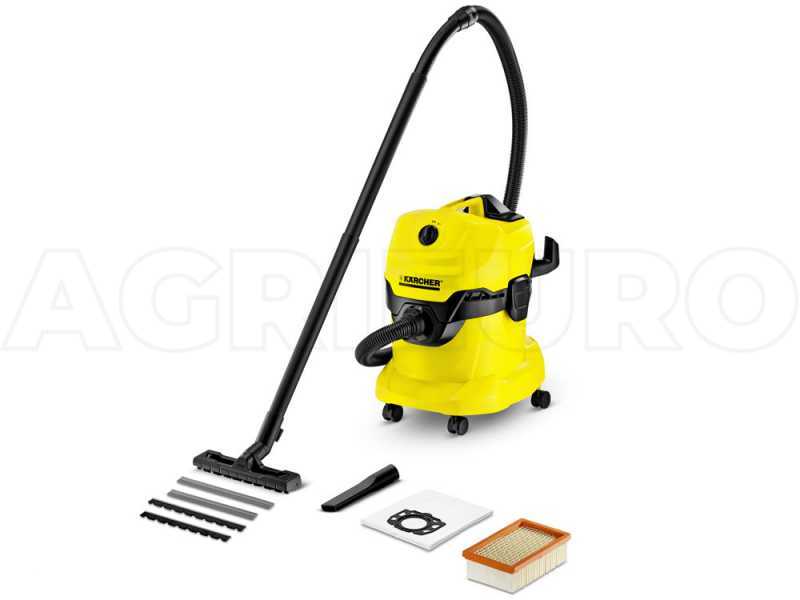 Aspiratore a bidone Karcher WD 4 da 1000 W – in Offerta su AgriEuro