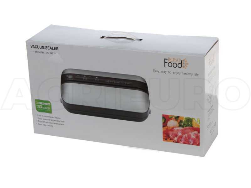 Royal Food VS 340 I - Macchina sottovuoto - Barra saldante da 30cm 