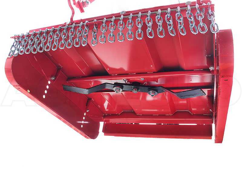 Girotrincia piatto SL 120 a lame per trattore - Asse verticale