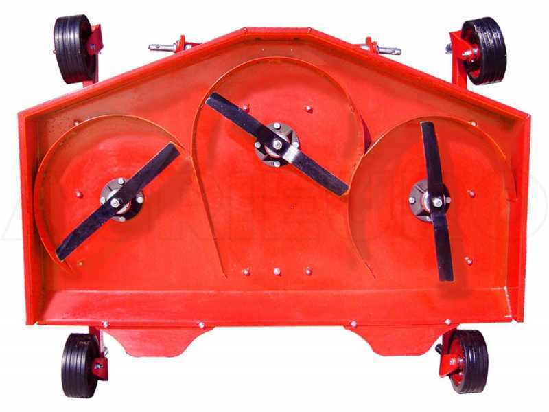 Tagliaerba per trattore TMM 120 - 3 rotori a 1 lama