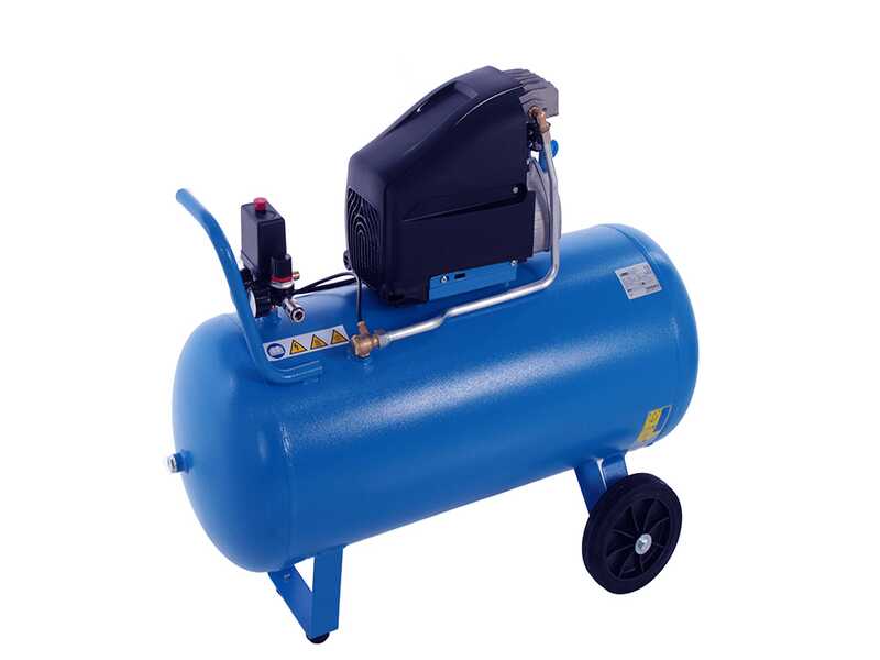 Abac Estoril L30P - Compressore aria elettrico carrellato - Motore 3 HP - 90 lt