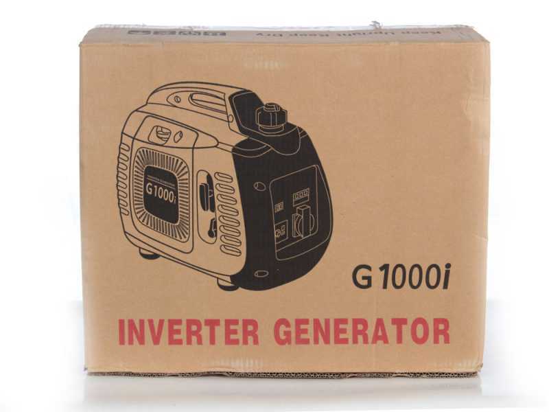 AMA G1000i - Generatore di corrente silenziato portatile a inverter 0.95 kW - Continua 0.85 kW Monofase