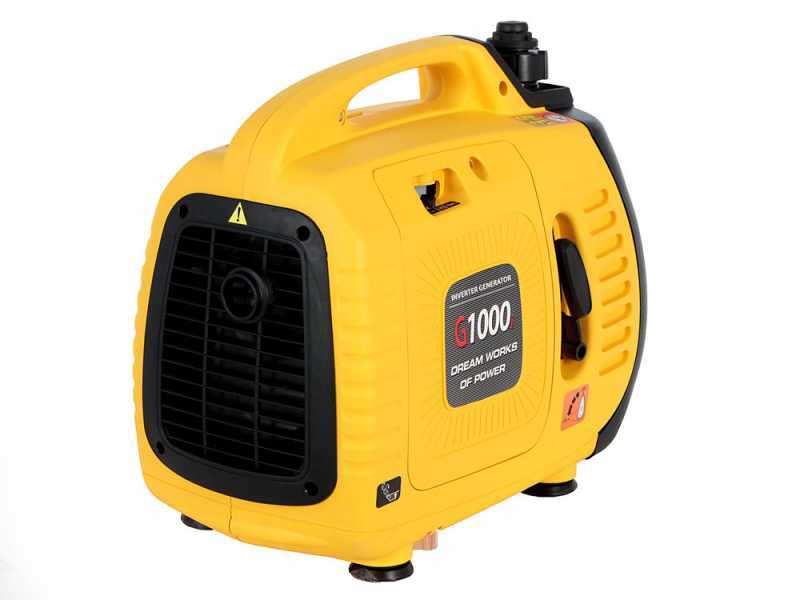 AMA G1000i - Generatore di corrente silenziato portatile a inverter 0.95 kW - Continua 0.85 kW Monofase