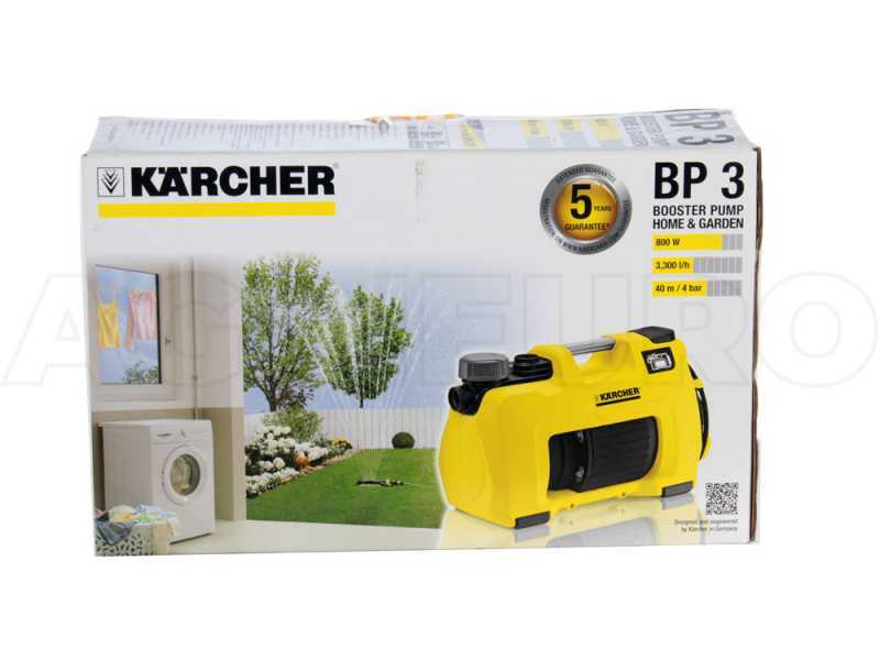 Karcher BP 3 Home &amp; Garden - Elettropompa per irrigazione - pompa per casa e giardino, 800 W