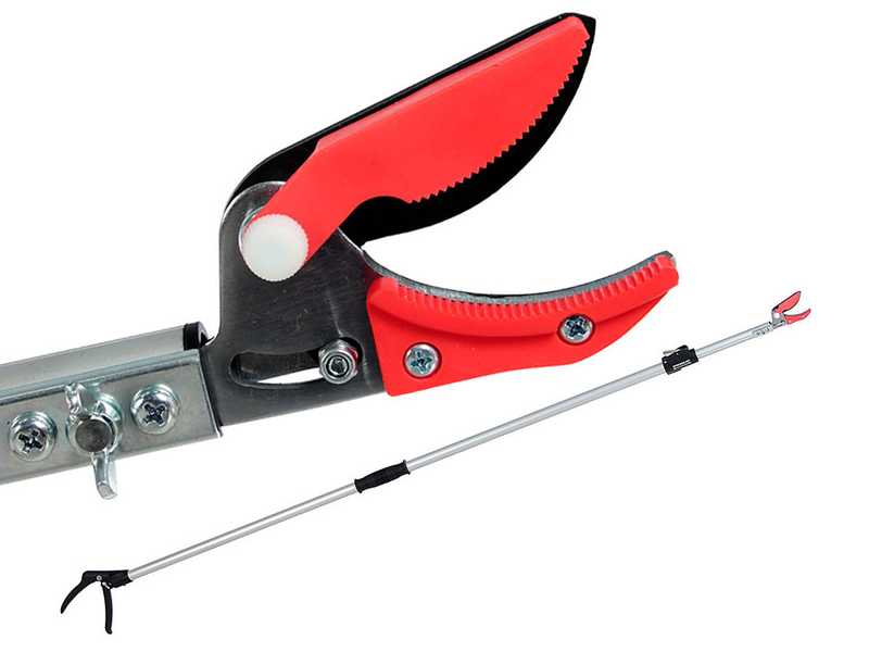 forbici pota asta alluminio CESOIA TELESCOPICA  mt 1,5-2,75 ORIENTABILE 602180 
