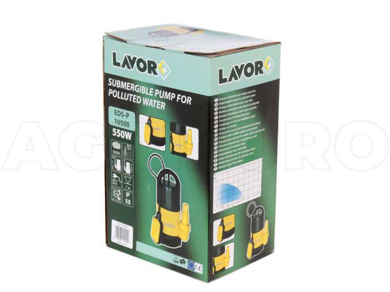 Lavor EDS-P 10500 - Pompa sommersa elettrica per acque scure - 550W