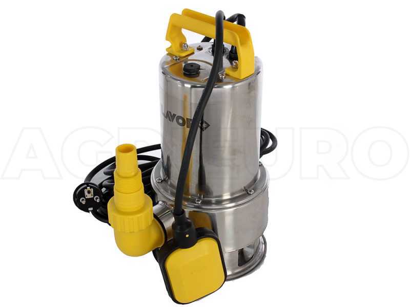 Lavor EDS-M 15000 - Pompa sommersa elettrica per acque scure in metallo - 1100W