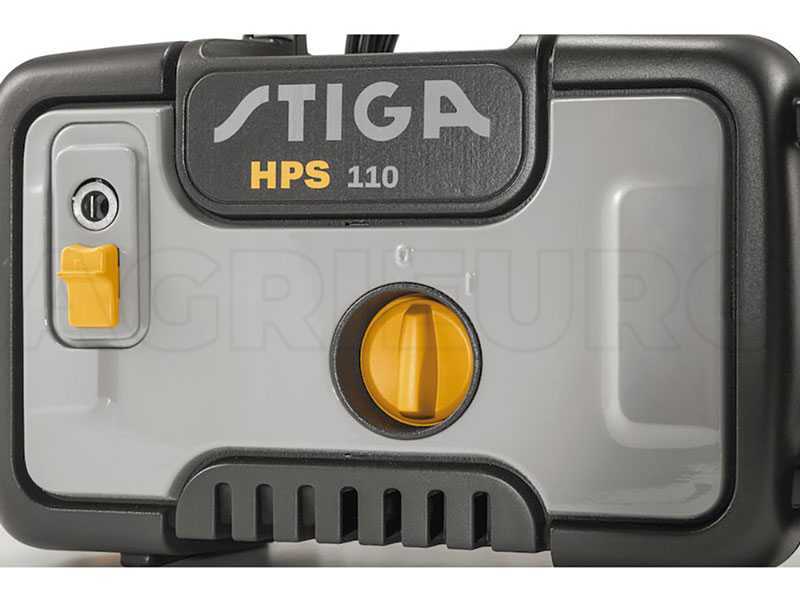 Stiga HPS 110 - Idropulitrice a freddo portatile - 110 bar - 390 l/h