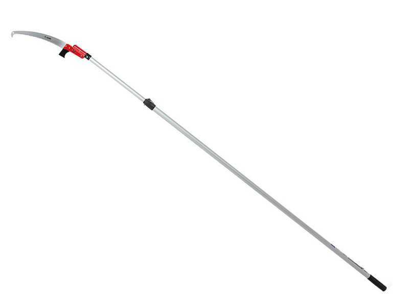 Ausonia 34148 - Segaccio su asta di prolunga telescopica in alluminio da 4 metri - seghetto da 35 cm