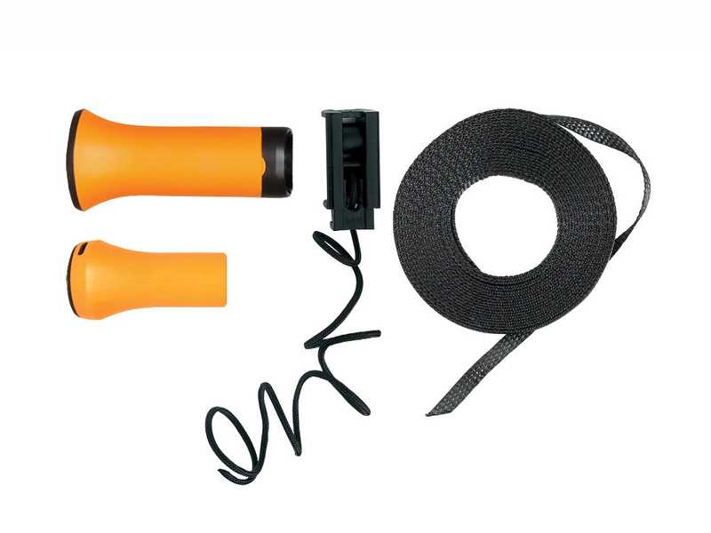 Fiskars UPX86 - Forbicione da potatura telescopico professionale - asta 240/400 cm + segaccio - &Oslash; 32mm