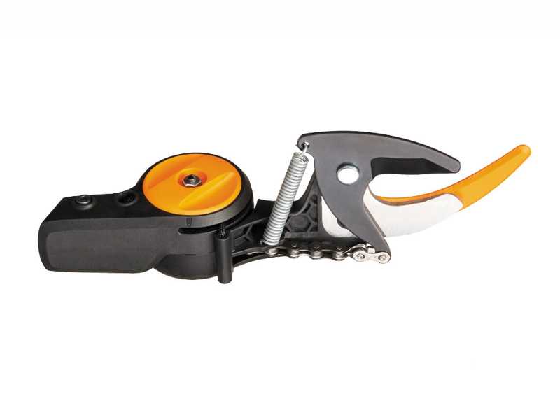 Fiskars UPX86 - Forbicione da potatura telescopico professionale - asta 240/400 cm + segaccio - &Oslash; 32mm