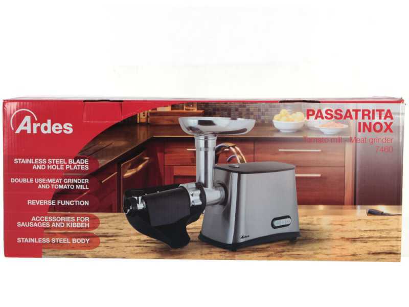 Ardes AR7460 - Passapomodoro - Tritacarne - Motore elettrico 500W - 220-240V