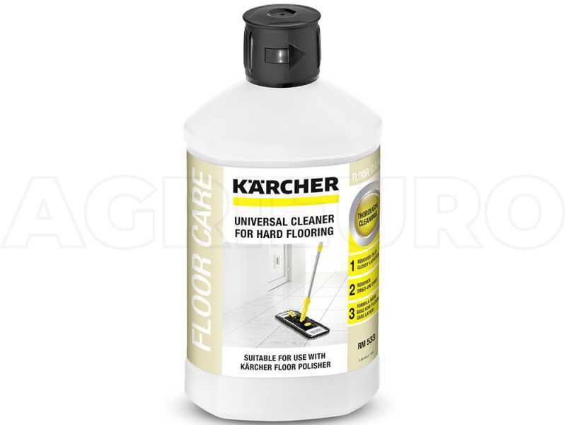 Detergente base per pavimenti pietra linoleum PVC RM533 - per FP 303 Karcher