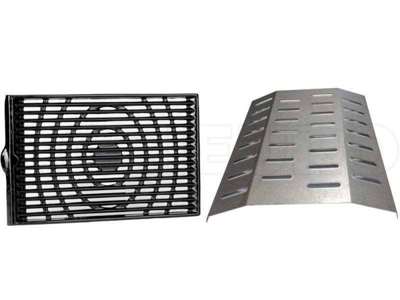 griglia in ghisa aggiuntiva + diffusore calore per Adelaide 3 Classic L