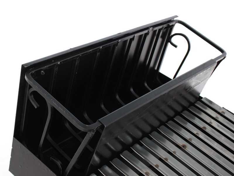 Pegoraro Angelo 142 Small - Barbecue portatile a legna e carbone - Pieghevole