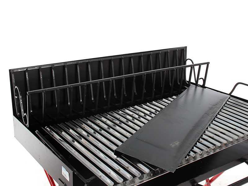 Pegoraro Angelo 323 Maxi - Barbecue portatile a legna e carbone - Pieghevole