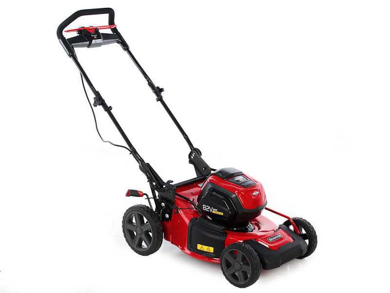 Rasaerba elettrico a batteria Snapper ESXD19PWM82K, 46cm - tagliaerba a spinta 4 in 1