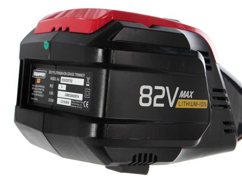 Snapper SXDST82 - Decespugliatore a batteria - 82V - SENZA BATTERIE E CARICABATTERIE