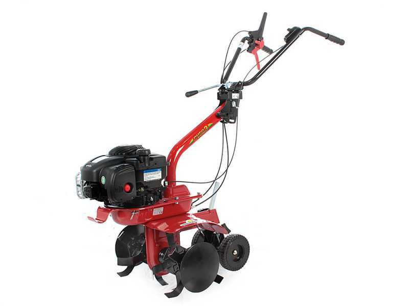 Eurosystems E3-EVO RM - Motozappa a benzina 3.5 HP - Motore B&amp;S 450 E