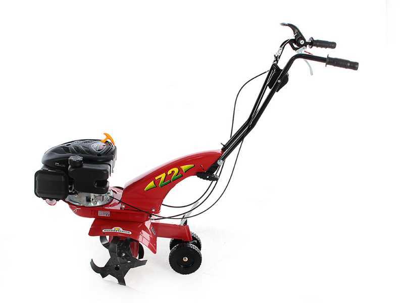 Eurosystems Z2 RM - Motozappa a benzina 4 HP - Motore Loncin 123 T