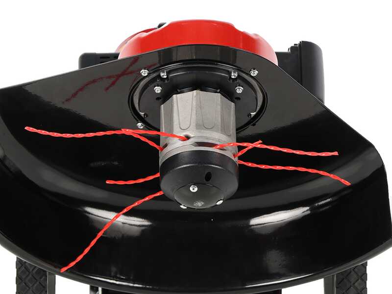 GeoTech DG 58 F - Decespugliatore a ruote a benzina 4 tempi a spinta