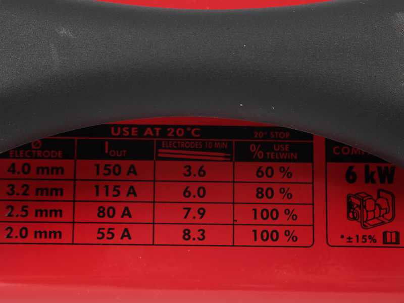 Telwin Force 165 - Saldatrice Inverter (MMA) + Valigetta, corrente continua (DC)