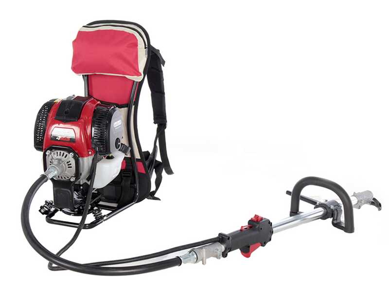 Decespugliatore a zaino GeoTech FBC400BP motore 4T a scoppio da 38.9 cc - a spalla