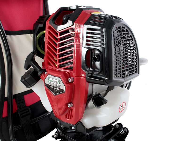 Potatore multifunzione a zaino GeoTech FBC400BP a scoppio motore 4T benzina 38.9 cc - a spalla