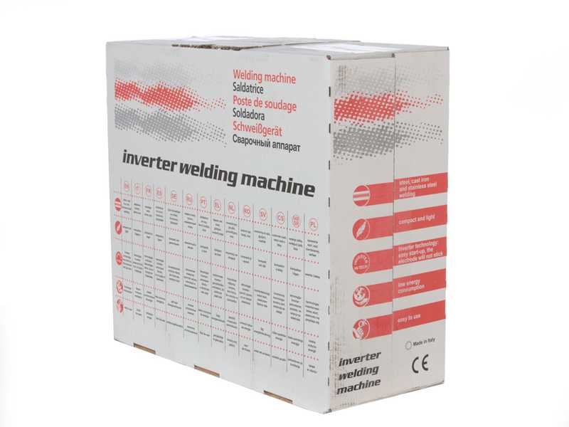 Telwin Tecnica TIG 190 DC - Saldatrice Inverter (TIG LIFT, MMA) + Valigetta, corrente continua (DC)