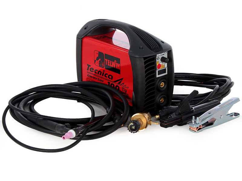 Telwin Tecnica TIG 190 DC - Saldatrice Inverter (TIG LIFT, MMA) + Valigetta, corrente continua (DC)