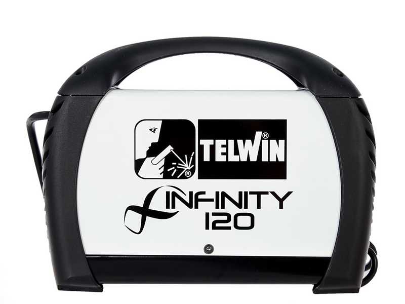 Telwin Infinity 120 - Saldatrice Inverter (MMA) + Kit, corrente continua (DC)
