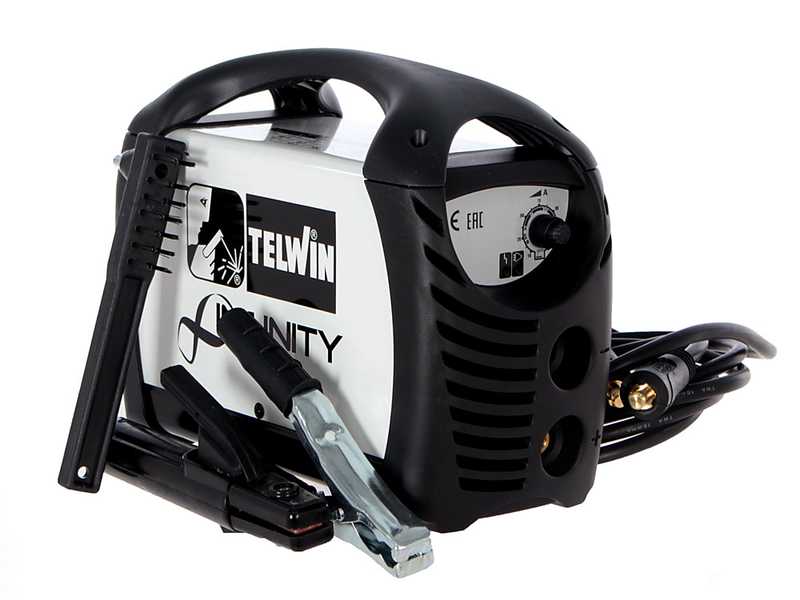 Telwin Infinity 150 - Saldatrice Inverter (MMA) + Kit, corrente continua (DC)