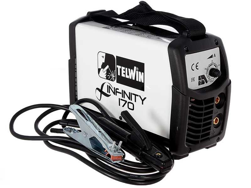 Telwin Infinity 170 - Saldatrice Inverter (MMA, TIG), corrente continua (DC)