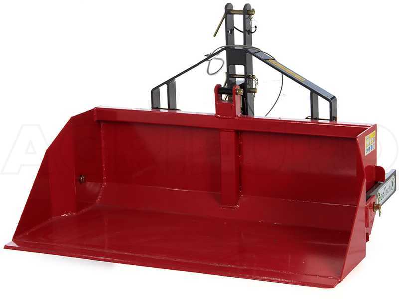 GeoTech 100 cm - Paletta posteriore per trattore - Serie media - Portata 300 Kg