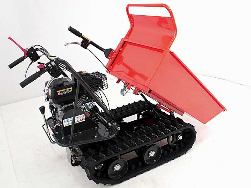 Ama TAG300TD - Motocarriola cingolata cassone dumper ribaltabile 300Kg