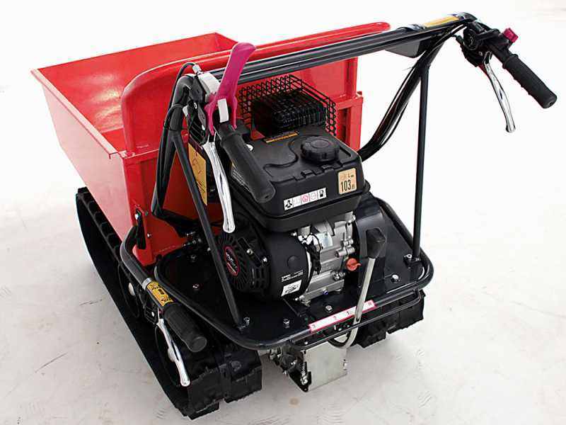 Ama TAG300TD - Motocarriola cingolata cassone dumper ribaltabile 300Kg