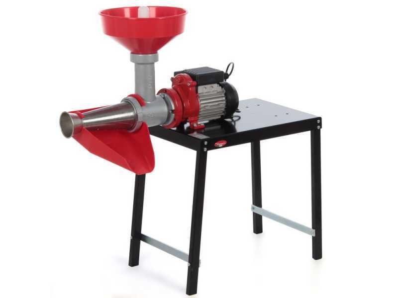 Reber 9011 N - Passapomodoro N.5 con banco - Motore ad induzione da 400W