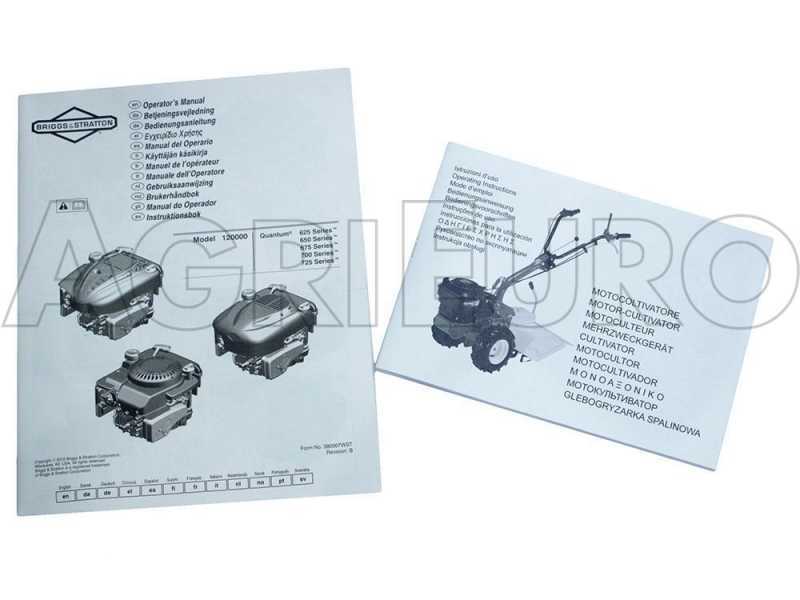 Motofalciatrice multifunzione rotativa Eurosystems P70 EVO - Motore B&amp;S 850E I/C