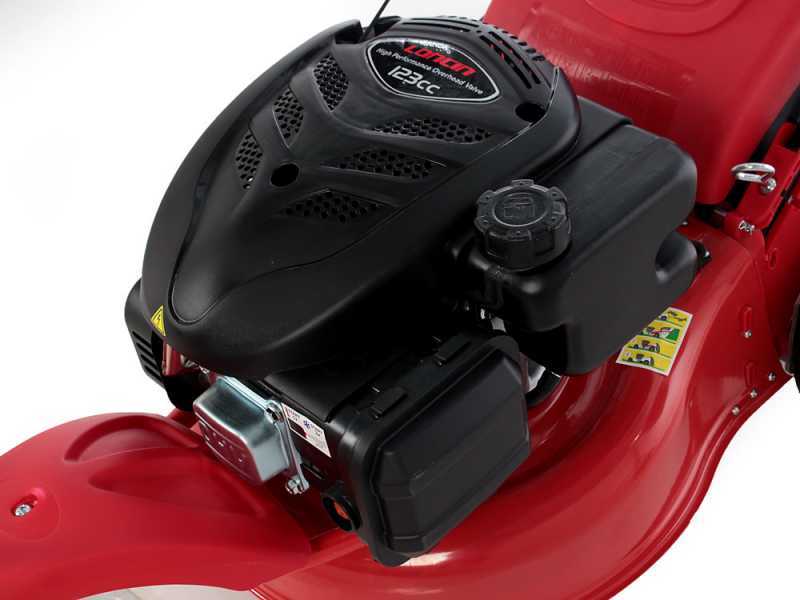 GeoTech-Pro S42-3 BMSWG - Rasaerba a scoppio semovente - Monoruota pivotante