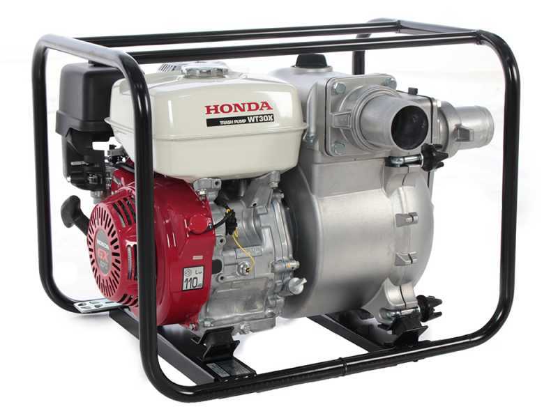 Honda WT30 - Motopompa a scoppio per acque sporche - Raccordi 80 mm