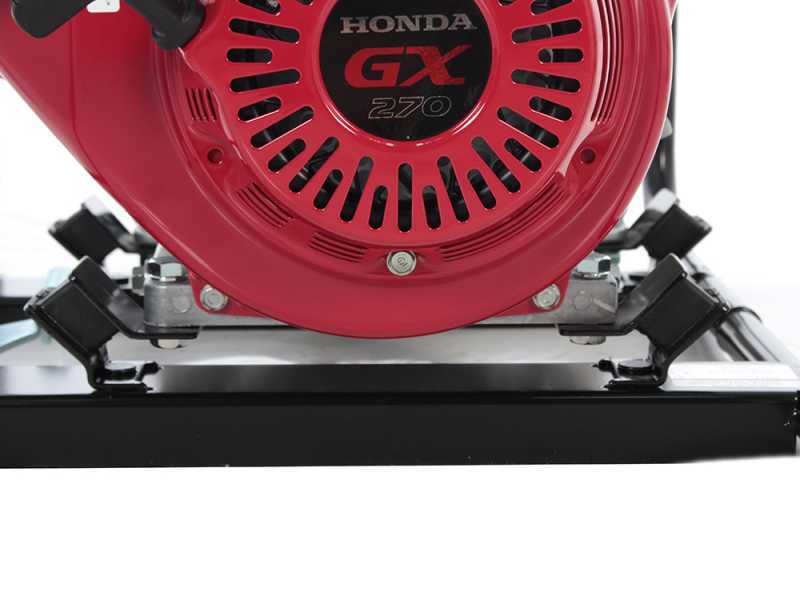 Motopompa a scoppio Honda WT30 per acque nere sporche con raccordi da 80 mm