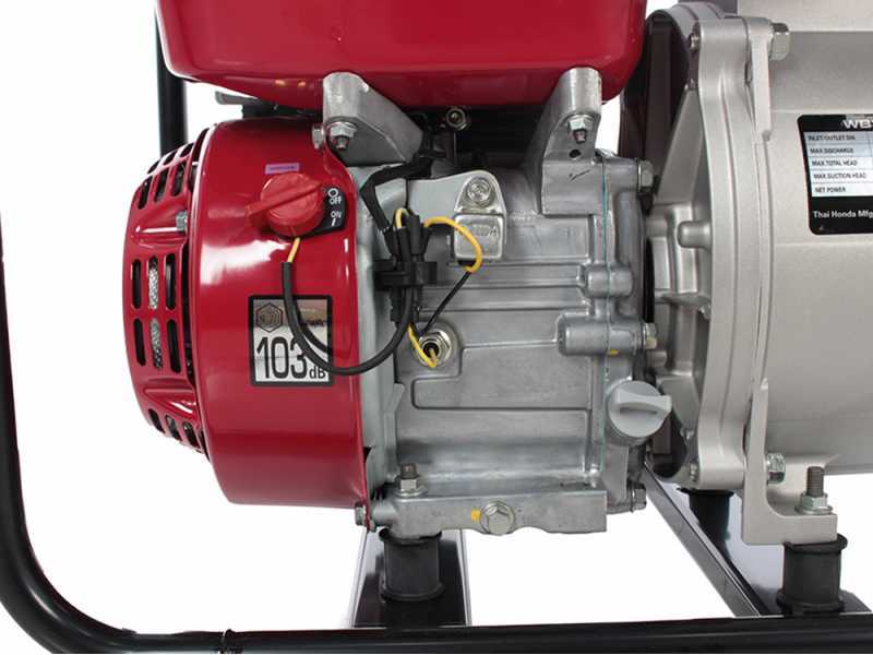 Honda WB30 - Motopompa a scoppio autoadescante - Raccordi 80 mm